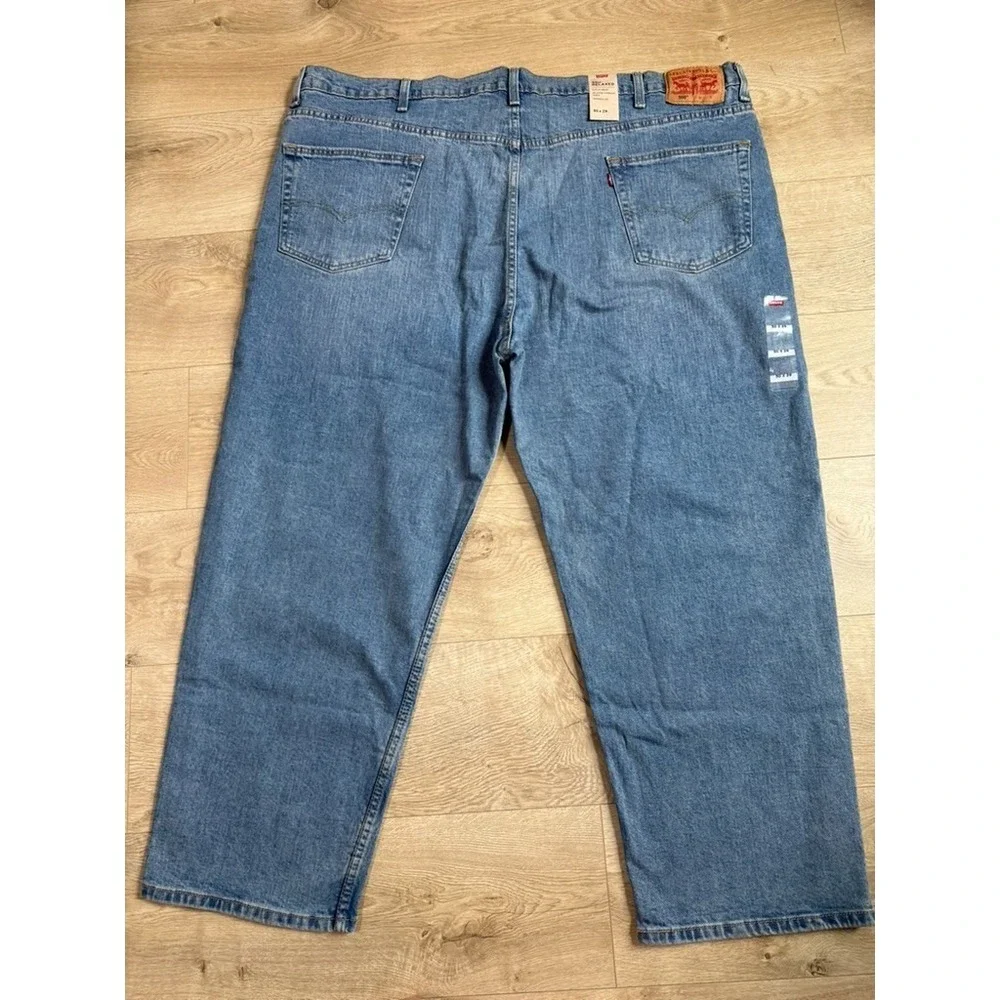 NWT Mens Levis 550 relaxed fit Stretch jeans Big & Tall size‎ 50x29  (50x28)